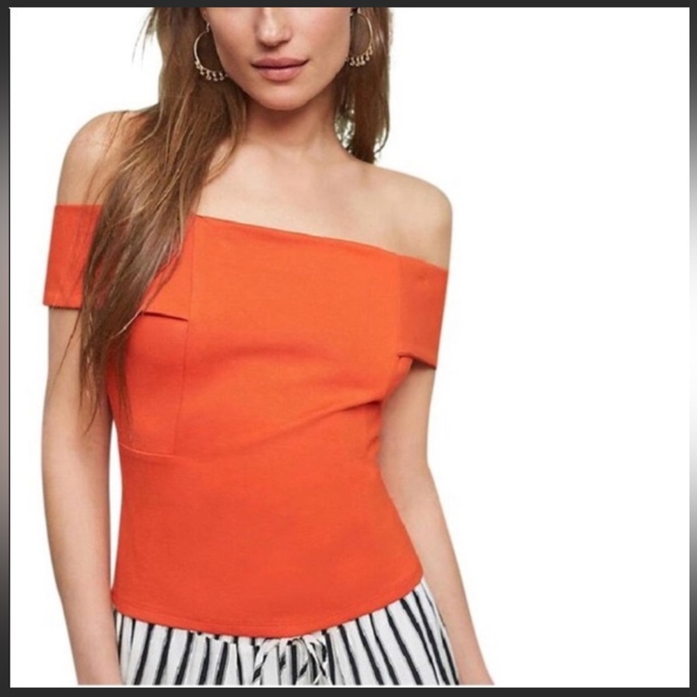Anthropologie | Deletta Ponte off the shoulder top